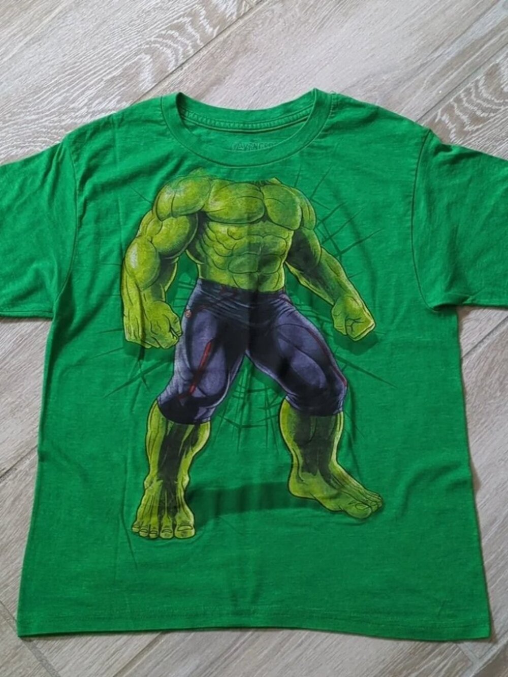 Marvel Kids Hulk Body Avengers Short Sleeve T-Shirt